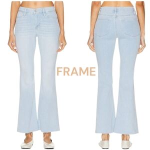 FRAME Le Easy Flare Jeans In Clarity